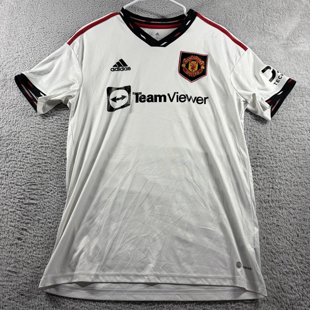 Adidas Manchester United 22/23 Away Jersey White Mens Medium - Minor Flaws